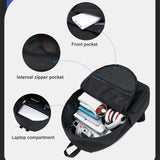 Trendy Women Minimalist Backpack Versatile Backpack College School Teenager Student Laptop Bag Travel Unisex Backpack Schoolbag
