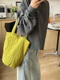 Casual Fashion Bag for Women Shopper Handbags Environmental Storage Reusable Shoulder Tote Bag school bags girl