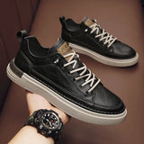 Xajzpa Men's Leisure Classic Sports Shoes Platform: A New Comfortable Flat Shoe for Sliding Men's Sports Shoes
