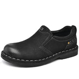 Xajzpa Men Genuine Leather Vintage Loafers Casual Shoes Mens Breathable Driving Flats Fashion Sewing Men Leisure Shoes Sneakers