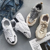 Casual Original Mens Sneakers Breathable Comfortable Sports Designer Luxury Chunky Shoes Running Vulcanized Lace-up Male Shoes