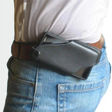 Xajzpa Soft PU Leather Phone Case for Men Pouch Belt Waist Bag for iPhone Huawei Xiaomi Loop Holster Case Wallet Purse Phone Holder