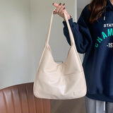 Xajzpa - New Simple Large Capacity Women Shoulder Bag Casual Commuting Luxury Designe Handbags High Quality Leather Tote Bag