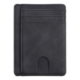 Xajzpa RFID Blocking Wallet Business Card Cover for Case Super Thin Men Leather Credit Card Holder