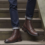 Xajzpa Size 8~13 Ankle Boots For Men Classical Men Boots Fashion Comfortable