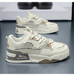 Xajzpa Mens Sneakers Spring Autumn Brand Vulcanized Shoes 2024 Fashion Thick Sole Shoes for Men Male Sport Shoes Tenis Masculino