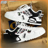 Xajzpa Men's Casual Sneakers Mesh Breathable Fashionable Lace Up Running Shoes 2025 Walking Daily Sneakers Jogging Training Footwear