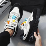Designer Luxury Sneakers for Men High Street Harajuku Fashion Platform Casual Athletic Shoes Sports Breathable Male Zapatillas