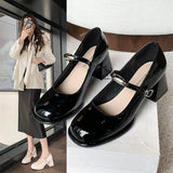Xajzpa Shoes Sandals Ladies Beige High Heels Mary Jane Brief Pumps Shallow Mouth African Retro Spring Latest 12cm Lolita Sweet