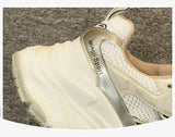 Xajzpa Women Platform Sneakers 2025 Autumn New Fashion Casual Lace Up Sports Shoes Woman Non Slip Walking Shoes Ladies Vulcanize Shoes