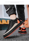 Xajzpa Autumn Men Sport Casual Shoes Fashion Design Sneakers Man Platform Comfortable Men Sport Shoes Sneakers Flat Zapatos De Hombre