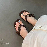 Xajzpa Summer Fashion Women Slipper Flat Heel Slip On Ladies Outdoor Sandals Beach Shoes Casual Slides Flip Flop Mujer