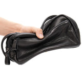 Xajzpa   Men's Clutch Bag Soft Genuine Leather Large Capacity Men Wallets Cell Phone Pocket Business Long Purse Women Make Up Bag