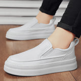 Xajzpa Men's Le Fu Shoes Luxury  Brand Business  Leisure Fashion Mokasin Flat Shoes  Driving Comfortable Formal Shoes