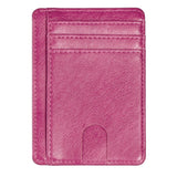 Xajzpa RFID Blocking Wallet Business Card Cover for Case Super Thin Men Leather Credit Card Holder