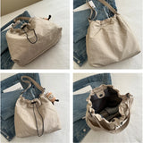 New Large Capacity Versatile Shoulder Bag for Women's Summer Popular Lightweight Shoulder Crossbody Bag Minimalist Tote Handbag