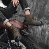 Xajzpa Men's Chelsea Cotton Boots Winter Men's Genuine Leather Shoes High Top Men Plush Sapato Social Masculino Zapatos Para Hombres