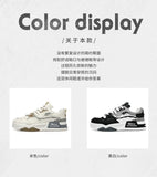 Xajzpa Mens Sneakers Spring Autumn Brand Vulcanized Shoes 2024 Fashion Thick Sole Shoes for Men Male Sport Shoes Tenis Masculino