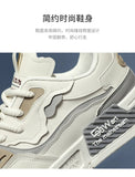 Xajzpa Mens Sneakers Spring Autumn Brand Vulcanized Shoes 2024 Fashion Thick Sole Shoes for Men Male Sport Shoes Tenis Masculino