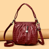 Six Color Optional Bag Retro Women's Shoulder Bags High Quality Leather Crossbody Bags Luxury Designer Brand Female Storage Bag