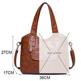 High Quality Big Capacity Women Handbag Luxury Women Bag New Pockets Design Hand Bag PU Leather Totes Shoulder Bags Ladies Sac