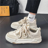 Xajzpa 2025 Men's Sneakers Casual Shoes Fashion Leather Men Non-slip Wear-resistant Comfortable  Couple Shoes Tenis Masculino