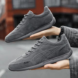Xajzpa New Lightweight Flat Outdoor Running Breathable Solid Color Casual Board Shoes for Men Sports Shoes Zapatillas Deporte Sneakers