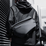 Xajzpa - Men's Crossbody Bag Commuter Fashion Hot Sale Oxford Waterproof Simple Black Multifunction Male's Shoulder Bag For Youth