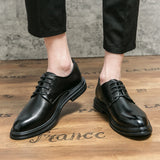 Xajzpa Men's Business Casual Leather Shoes, Formal Tennis Shoes, Moccasin Shoes, Knight Shoes Designer Style