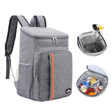 Xajzpa - 20L Portable Thermal Lunch Bag Food Box Durable Waterproof Cooler Ice Insulated Case Camping Oxford Dinner Backpacks Icebox