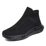 Xajzpa Shoes For Women Designer Sock Shoes Men Tenis Socks Sneakers Non-slip Thick Soled Zapatillas Breathable Female Light Luxury Shoe