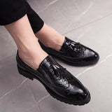 Fashion Shoe Office Shoes for Men Casual Shoes Breathable Leather Loafers Driving Moccasins Comfortable Slip on Three Color