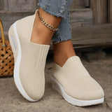 Xajzpa New Women Tennis Walking Shoes Air Cushion Non Slip Orthopedic Shoes Ladies Platform Mules Breathable Wedge Female Sneakers