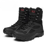 Xajzpa Men Tactical Boots Autumn Special Forces Field Man Boot Lightweight Outdoor Non-Slip Waterproof Shoes Zapatillas Hombre