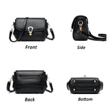 PU Leather Shoulder Bags for Women New Luxury Designer Handbags and Purses High Quality Messenger Crossbody Brand Woman Bag