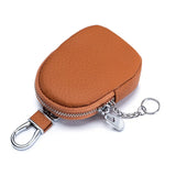 Xajzpa  New Leather Coin Purse Small Women Change Wallet Personalize Mini Key Ring Pouch earphone Storage Bag girls Gift