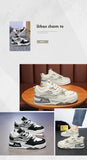 Xajzpa Mens Sneakers Spring Autumn Brand Vulcanized Shoes 2024 Fashion Thick Sole Shoes for Men Male Sport Shoes Tenis Masculino