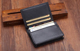 Xajzpa Luxury Fashion Genuine Leather card Wallets men credit card holders women card&ID holder male organizer Business card holder