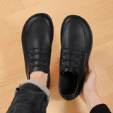Xajzpa Men's vulcanized fashionable breathable casual sports shoes, lightweight and wide barefoot men's outdoor walking shoes