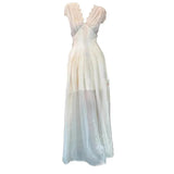 Xajzpa Fashion Women Dress Short Sleeve V Neck Waist White Lace Fairy Style Female Party Dresses New Tide