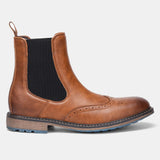 Xajzpa 7-13 leather chelsea boots brand Brogue comfortable fashion boots leather #AL667