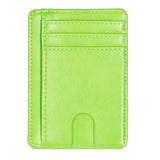 Xajzpa RFID Blocking Wallet Business Card Cover for Case Super Thin Men Leather Credit Card Holder