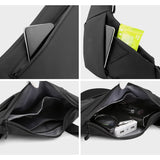 Men's Waist Bag Crossbody Sling Banana Bags Waterproof Large Capacity Shoulder Outdoor Backpack Portable Chest for Men New