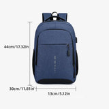 Xajzpa Mens BackPack Large Capacity Simple Fashion Travel Female Student Computer Bag