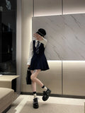 Xajzpa Punk Gothic Lolita Shoes Women AutumnThick Sole Brand Platform Mary Jane Shoes Wedge High Heels Party Cosplay Designer