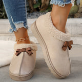 Xajzpa Winter Women's Slipper Fashion Fuzzy Fur Anti-slip Soft Sole Outdoor Indoor Warm Comfort Men Leisure Plush Houseshoes Couple