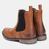 Xajzpa 7-13 leather chelsea boots brand Brogue comfortable fashion boots leather #AL667