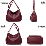 High Quality Leather Handbags Women Bags Luxury Brand Designer Shoulder Crossbody Hand Bags for Women 2024 Purses and Handbags