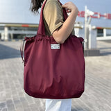 Large Capacity Shoulder Bag - Durable and Long-Lasting, Ultra-Lightweight and Portable, Easy to Fold and Store - Perfect for Daily Errands and Grocery Runs, Ideal for Carrying Fresh Produce and Essentials