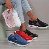 Xajzpa [Various Colors Comfortable Sneakers] Women's Casual Sports Shoes, Breathable Mesh Fabric, Comfortable Slip-on Sneakers, Fashion Athletic Footwear, Various Colors Available